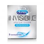 Презервативы Дюрекс/Durex инвизибл ультратонкие N3
