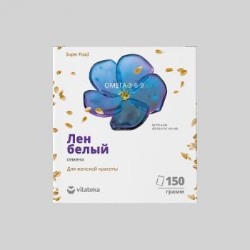 Витатека женская красота лен белый 150г
