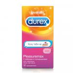 Презервативы Дюрекс/Durex плесуремакс эмодзи/emoji ребристая и точечная структ N12