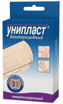 Пластырь бактерицидный Унипласт амортизир N20