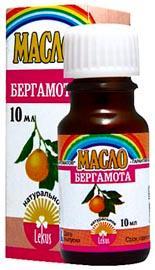 Масло эфирное бергамот 10мл