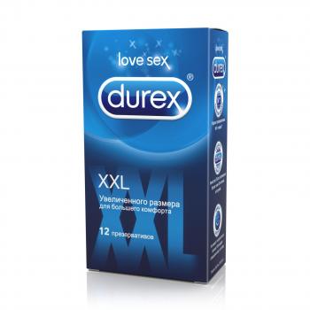 Презервативы Дюрекс/Durex комфорт xxl увеличенный размер N12