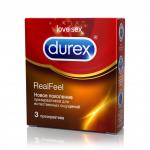 Презервативы Дюрекс/Durex real feel N3