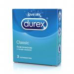 Презервативы Дюрекс/Durex классик N3