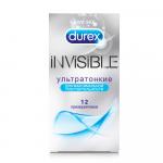 Презервативы Дюрекс/Durex инвизибл ультратонкие N12