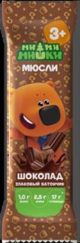 Ми-ми-мишки батончик-мюсли злаковый шоколад 24г (НДС 20%)