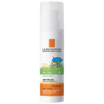 Ля рош позе антгелиос молочко солнцезащитное детское дермо-бейби spf50+ 50мл (M0515402)