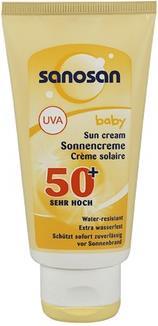 Саносан крем солнцезащитный детский spf50+ 75мл