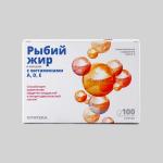 Витатека рыбий жир капс. вит А,Д,Е 0,37г N100