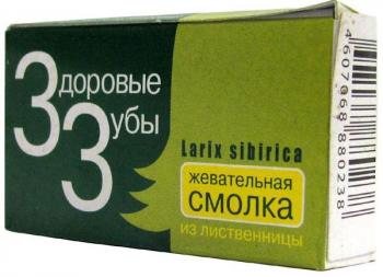 Жевательная смолка здоровые зубы Siblarix 1г N10