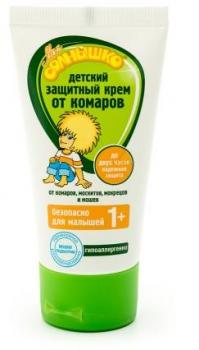 Мое солнышко крем от комаров детский защитный 50мл