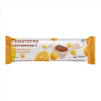 Витатека гематоген с витамином С 40г