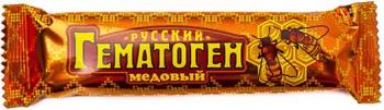 Гематоген русский медовый 40г