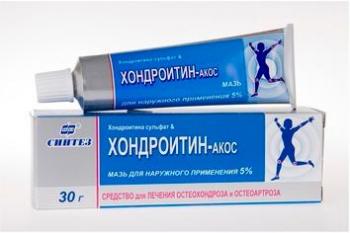 Хондроитин-Акос мазь д/наруж.прим. 5% 30г N1