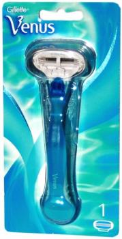 Жиллетт/Gillette станок бритвенный женский венус+1 кассета