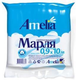 Марля медицинская 10мх90см амелия