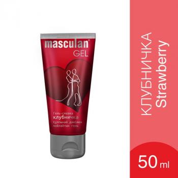 Гель-смазка лубрикант Маскулан клубника 50мл