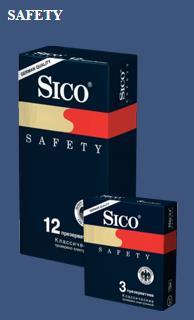 Презервативы Сико/Sico сафети классические N3+1