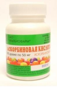 Аскорбиновая кислота-УБФ др. 50мг N200