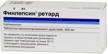 Финлепсин ретард таб.пролонг.действ. 400мг N50