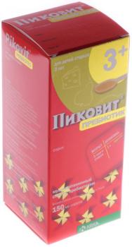 Пиковит пребиотик сироп 150мл (д/детей с 3х лет)