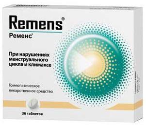 Ременс таб. гомеопат. N36