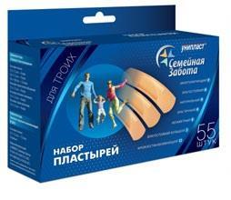 Пластырь Унипласт семейная забота универсал N55