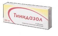 Тинидазол таб. п.п.о. 500мг N4