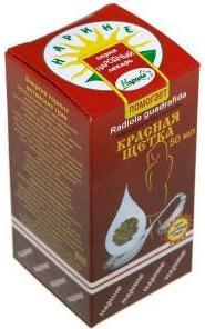 Красная щетка (родиола четырехчленная) настойка 50мл (радуга горного алтая)