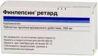 Финлепсин ретард таб.пролонг.действ. 200мг N50