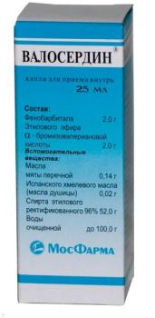 Валосердин капли 25мл