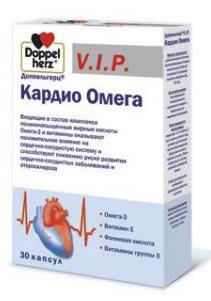 Доппельгерц vip кардио омега капс. 1610мг N30