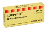 Цифран таб. п.п.о. 250мг N10