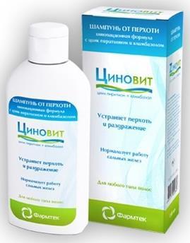 Циновит шампунь от перхоти 150мл