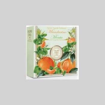 Фьери дея мыло кусковое мандарин и мята 100г (картон)