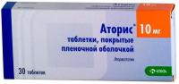 Аторис таб. п.п.о. 10мг N30