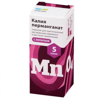 Калия перманганат пор. 5г N1 (Renewal)