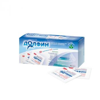 Долфин ср-во д/промывания носа шиповник-солодка 2г N30 (рецепт N1)