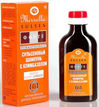 Сульсен форте шампунь против перхоти 2% климбазол 150мл