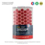 Массажер аппликатор тибетский валик магнитный мягкий универсальный красный д/поясницы