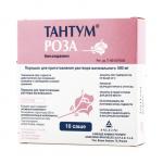 Тантум Роза пор. д/р-ра ваг. 500мг N10