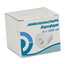 Пластырь 4х500см (картон уп)