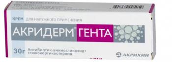 Акридерм Гента крем д/наруж прим. 30г N1