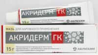 Акридерм ГК мазь 15г N1