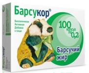 Барсукор барсучий жир капс. 200мг N100