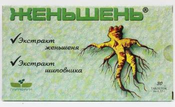 Женьшень таб. 350мг N30