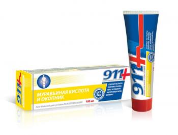 911 муравьиная кислота-окопник гель-бальзам д/суставов 100г