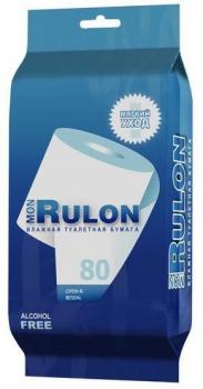 Бумага туалетная влажная Мон рулон N80