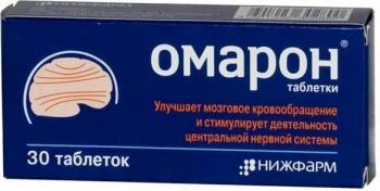 Омарон таб. 400мг+25мг N30