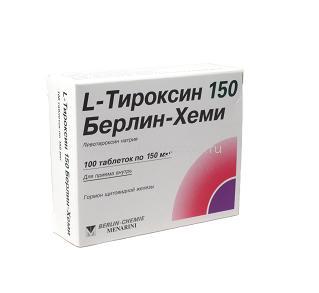 L-Тироксин 150 Берлин-Хеми таб. 150мкг N100